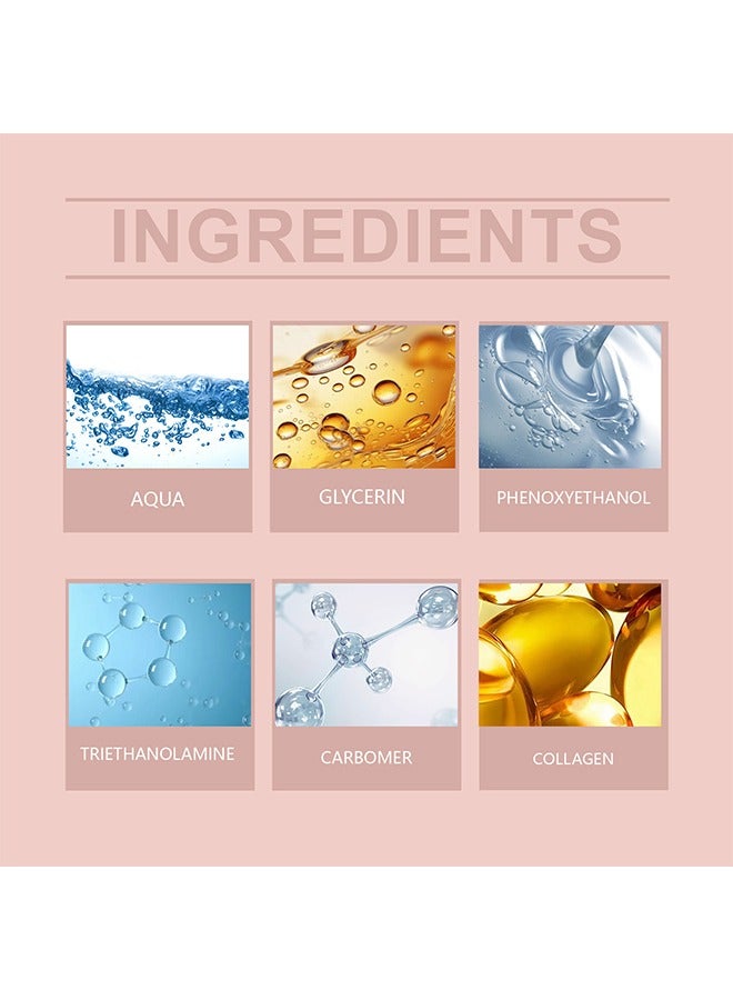 Hoygi Collagen Overnight Wrapping Peel Off Facial Mask Pack - Elasticity & Hydration Care, Reduces Sagging & Dullness - Hydrolyzed Collagen For Glowing Skin - Korean Skin Care (1PCS) - Image 2