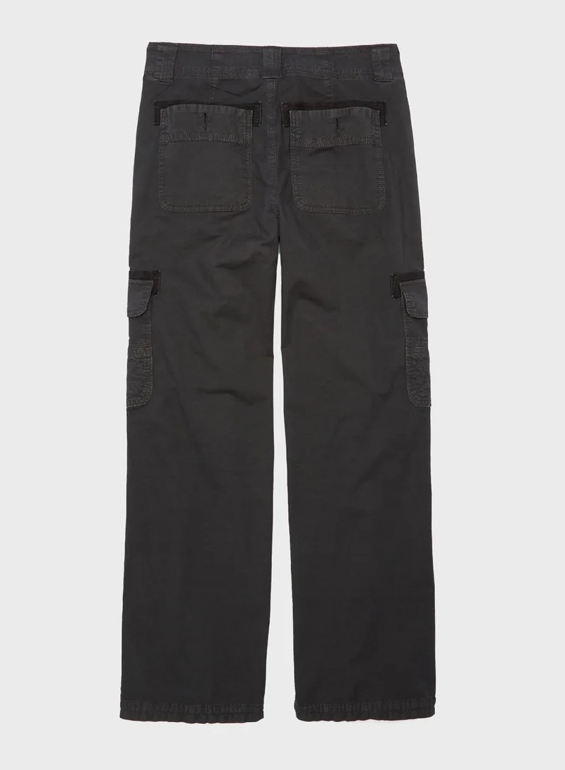 American Eagle High Waist Baggy Cargo Joggers