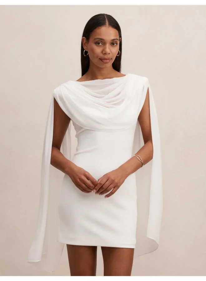 فورايفر نيو Bowie Mini Dress With Shawl