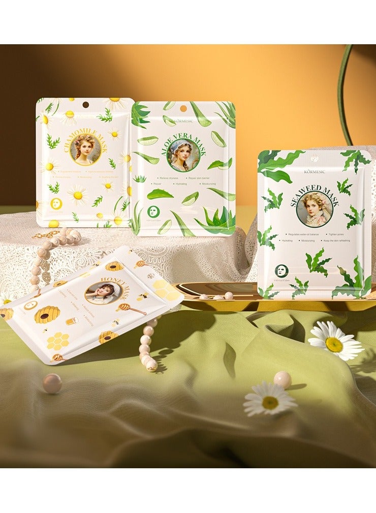 Kormesic 5pcs Black Algae Mask 25ml - Detoxifying & Rejuvenating - Image 4