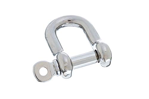 Seachoice D Anchor Shackle 316 Stainless Steel 12 in - Image 1