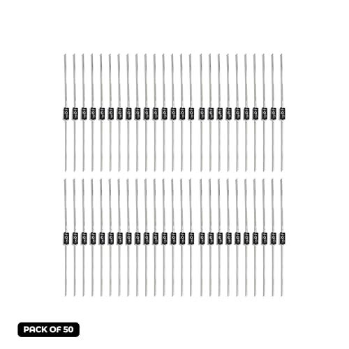 Electronicspices Electronic Spices 1N4007 1a 1000v Inverse Voltage Rectifier Diodes Pack of 50pcs - Image 2