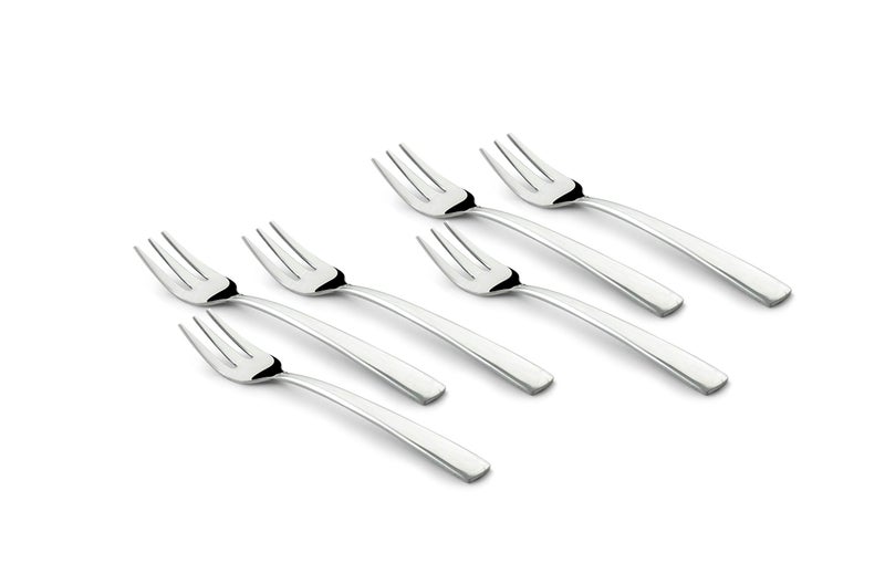 FnS Solo Food Grade Premium Stainless Steel Fruit Fork (6 Fruit Fork) for Fruits, Snacks and Dessert - Image 1