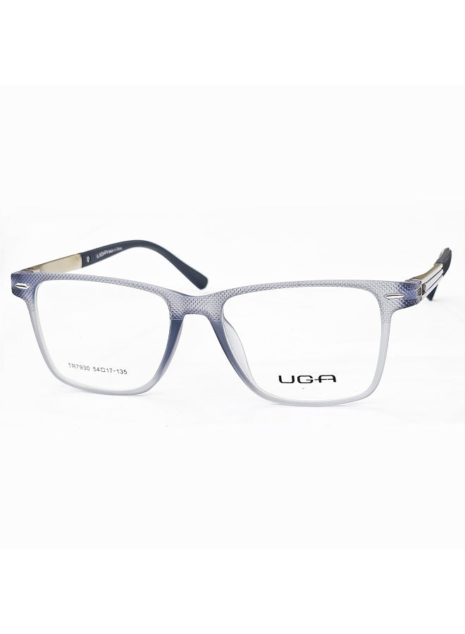 Upgrade your everyday style with these men’s optical glasses in elegant gray, made from high-quality TR material known for its light weight, durability, and flexibility. Comfortable to wear for long hours without causing pressure on your nose or ears. The modern design suits both formal and casual outfits, while supporting the installation of any type of prescription lenses. Each pair includes a protective case and cleaning cloth to keep them in excellent condition.
