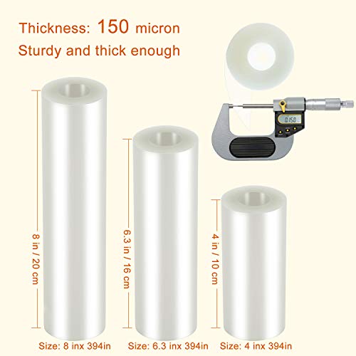 Ailaxq Cake Collars 6.3 x 394inch (5.9 mil thick) Transparent Acetate Sheets Rolls for Baking Surrounding Edge Decorating - Image 2
