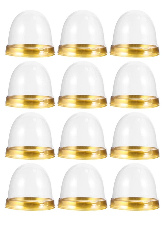 TOYANDONA Gift Containers Pie Container Cupcake Boxes 50pcs Clear Mini Cake Box, Dome Muffins Mooncake for Wedding Birthday Party Cupcake es Gift s Cookie Cake - Image 1