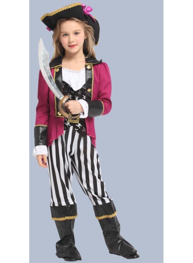 NIBEMINENT Halloween female pirate costume party Pirate cosplay costume Caribbean Pirate Captain Jack costume costume - Image 1