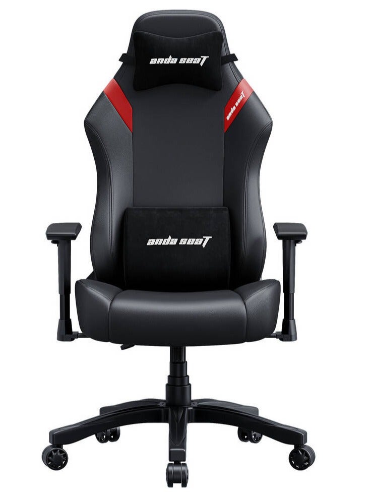 Anda Seat AndaSeat Luna Series Gaming Chair, Premium Breathable PVC Leather, Black / Red | AD18-44-BR-PV - Image 1