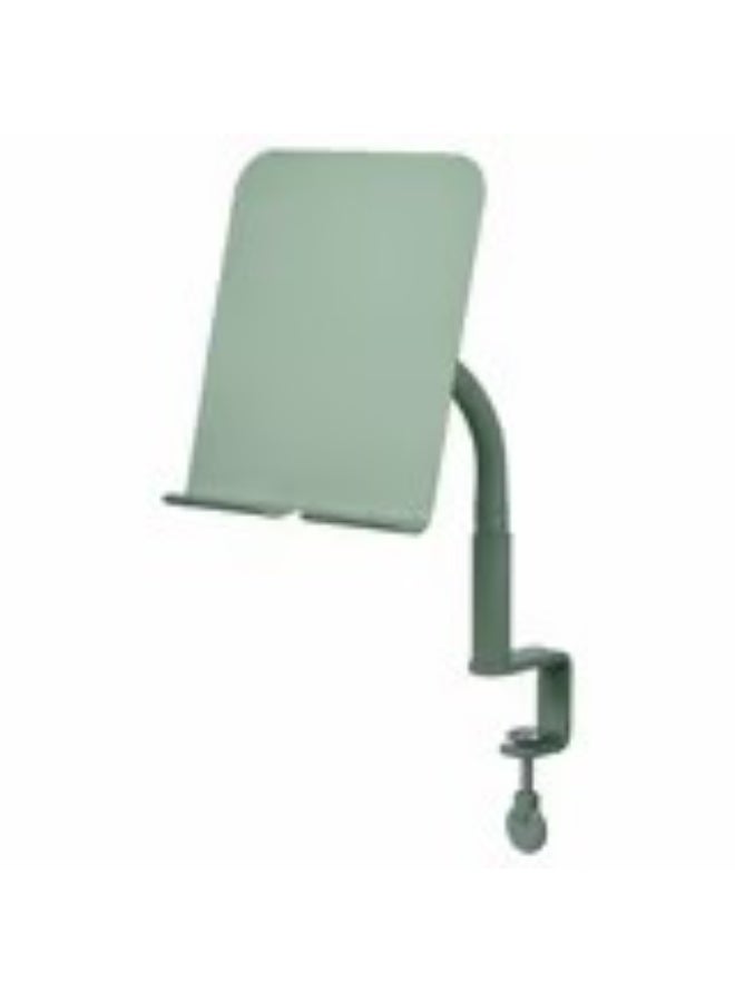 حامل هاتف لوحي مع مشبك باللون الرمادي الفاتح والأخضر - Image 1