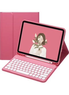 OCTOBER 2022 New iPad 10th Generation 10.9 Keyboard Case Cute Round Key Color Keyboard Wireless Detachable BT Keyboard Cover for iPad 10 10.9-inch  - Image 1