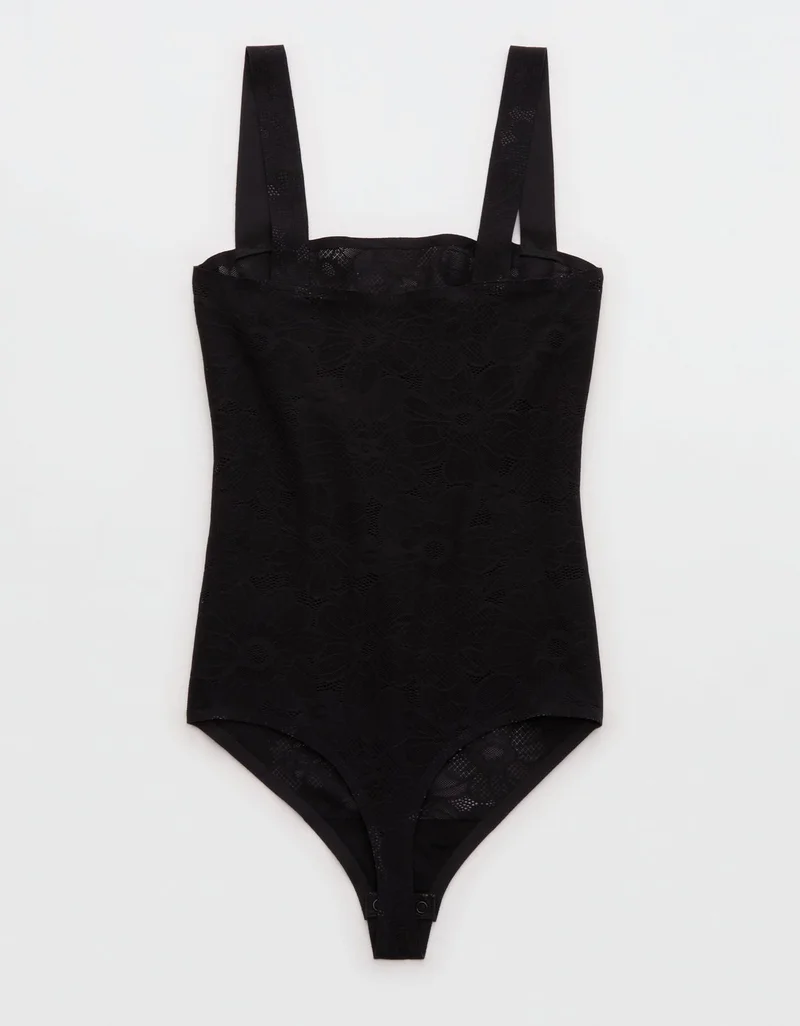 Aerie  Aerie SMOOTHEZ Lace Bodysuit for Women | Best Price UAE