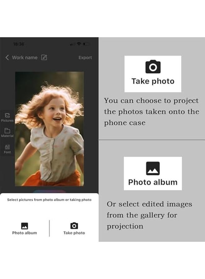 إيروريكس حافظة هاتف ذكية بشاشة حبر إلكتروني لهاتف سامسونج S24 Ultra، حافظة صور بشاشة حبر 4 ألوان مع نمط ألياف الكربون، مقاومة للصدمات ومضادة للخدش، ناقل حركة NFC أسود، شاشة تصوير طويلة الأمد - Image 3