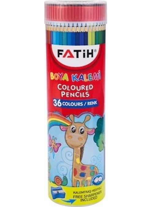 Fatih Dry Color Tube 36 Colors Full Size  - Image 1