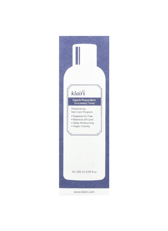 Dear,Klairs Dear, Klairs, Supple Preparation Unscented Toner, 6.08 fl oz (180 ml)  - Image 2