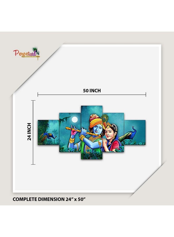 perpetual Paintings for Wall Decoration - Set Of 5, 3d Scenery Wall Painting for Living Room Large Size with Frames for Wall Decor and Home Decoration, Hotel, Office (125 CM X 60 CM) K8V - Image 4