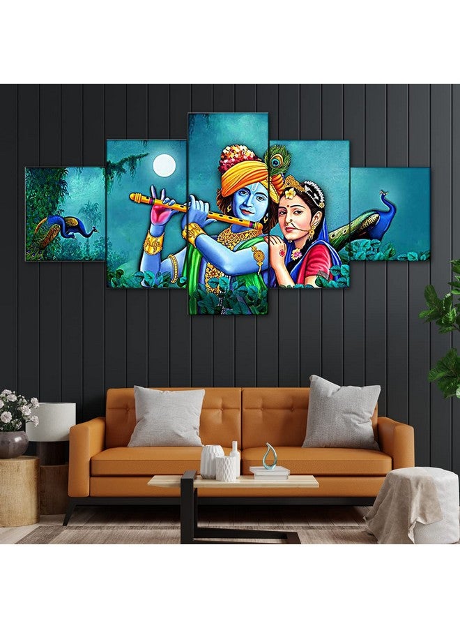 perpetual Paintings for Wall Decoration - Set Of 5, 3d Scenery Wall Painting for Living Room Large Size with Frames for Wall Decor and Home Decoration, Hotel, Office (125 CM X 60 CM) K8V - Image 1