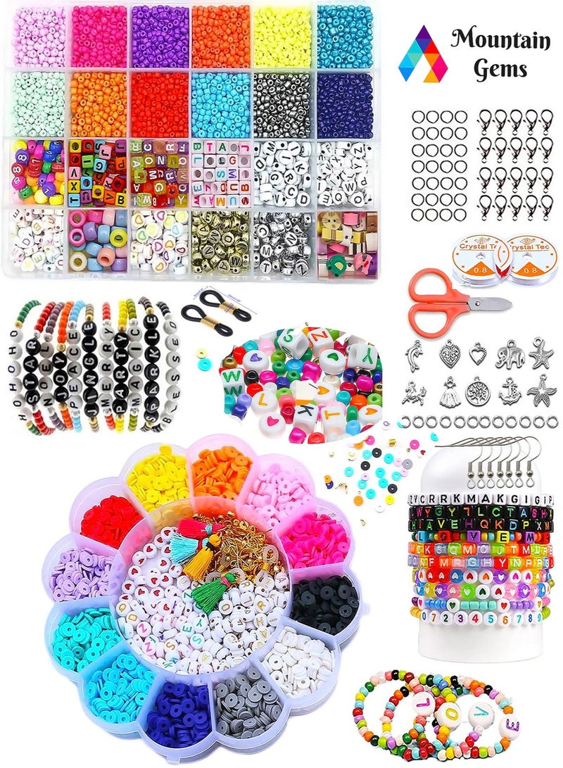 Mountain Gems Beads Kit for Jewelery Making - Image 1
