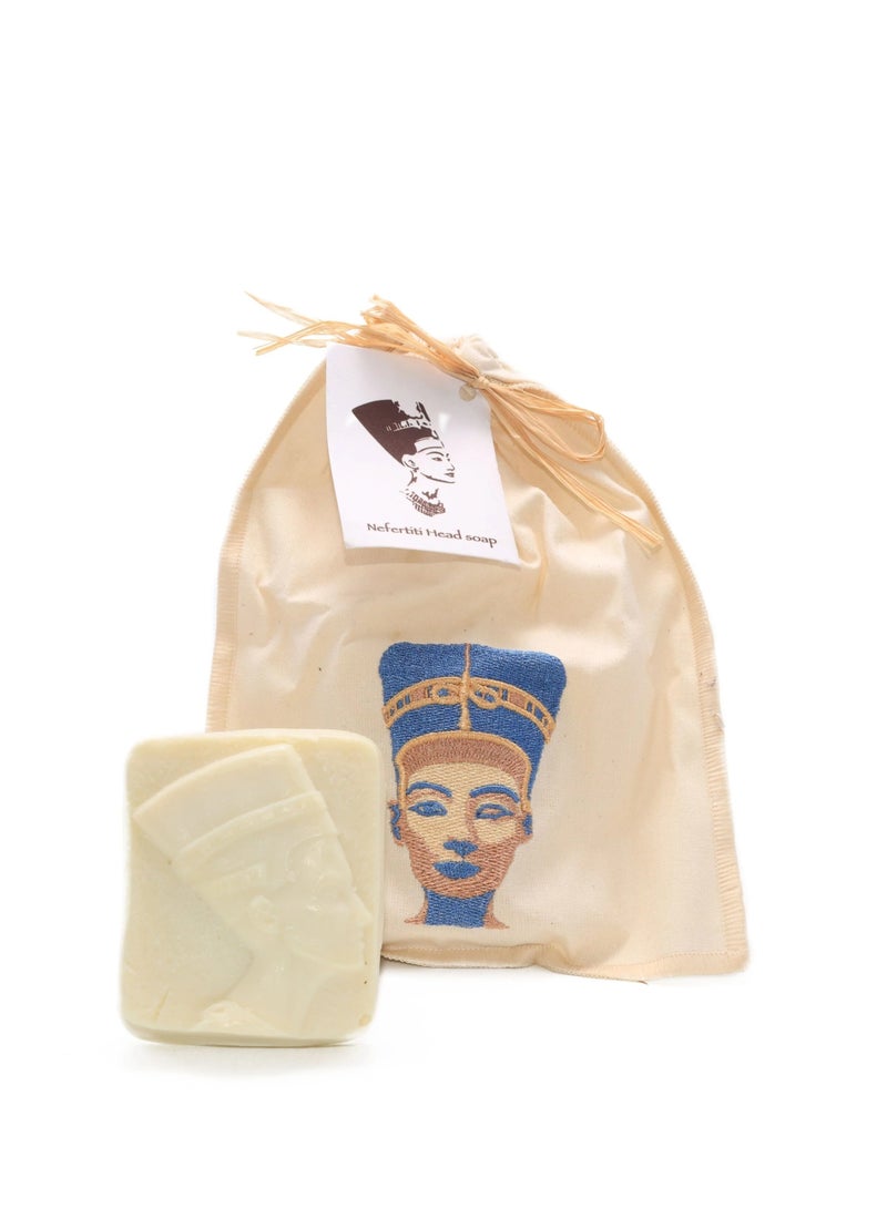نيفيرتاري صابون زيت الزيتون على شكل رأس نفرتيتي من نفرتاري