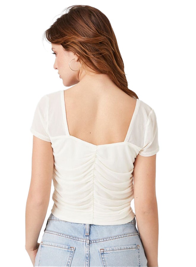 FOREVER 21 Shirt Knit Top - Image 3