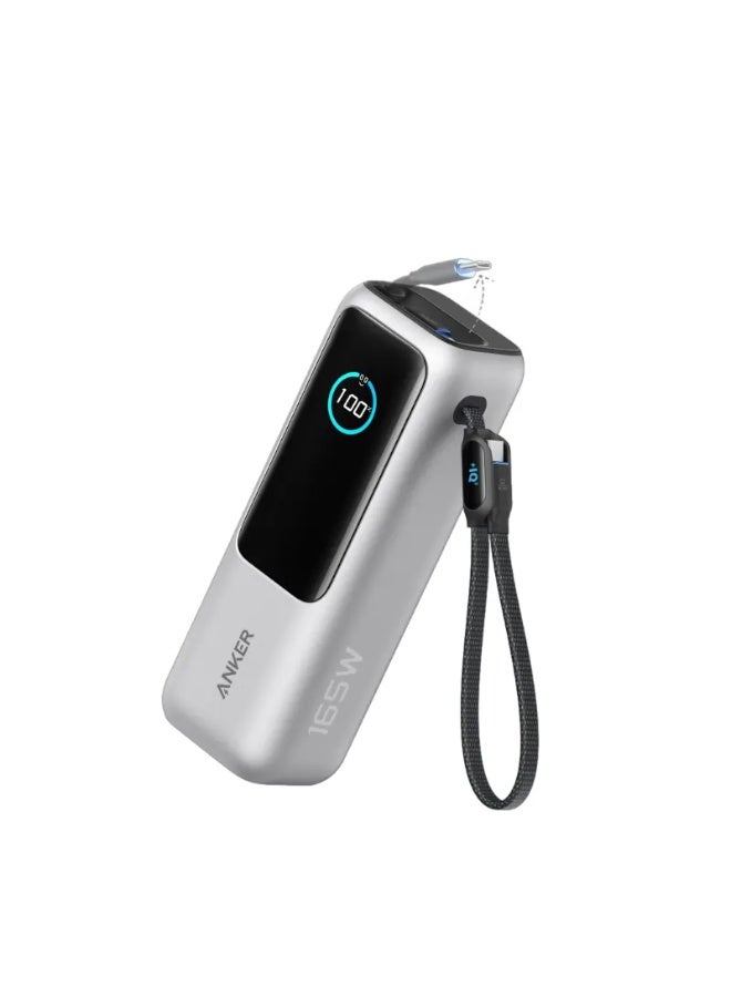 Anker Zolo A1695H11 Power Bank Built-in and Retractable Cable 25000mAh – 165W - Image 1