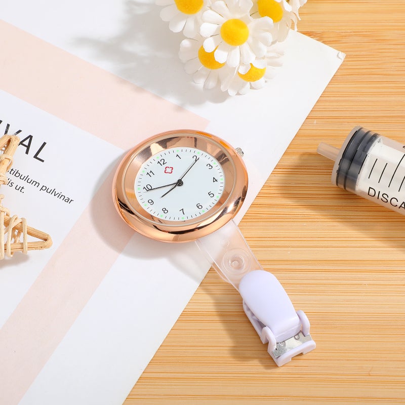 💍 ساعة ممرضة بمشبك وأرقام واضحة للمهنيين الطبيين - Image 4