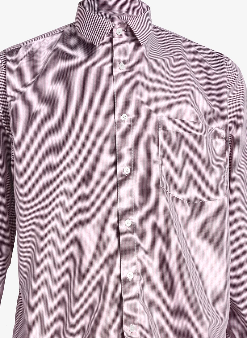 Robert Wood  Tiny Check Formal Shirt for Men | Best Price UAE