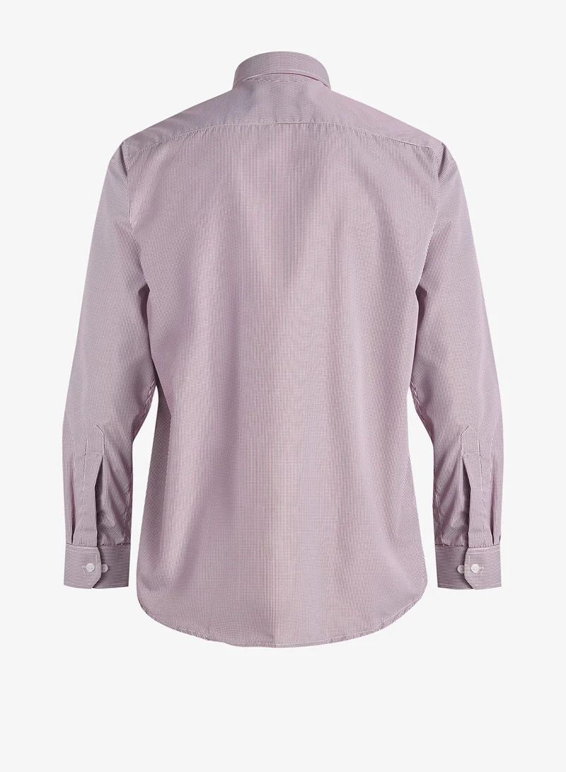 Robert Wood Tiny Check Formal Shirt