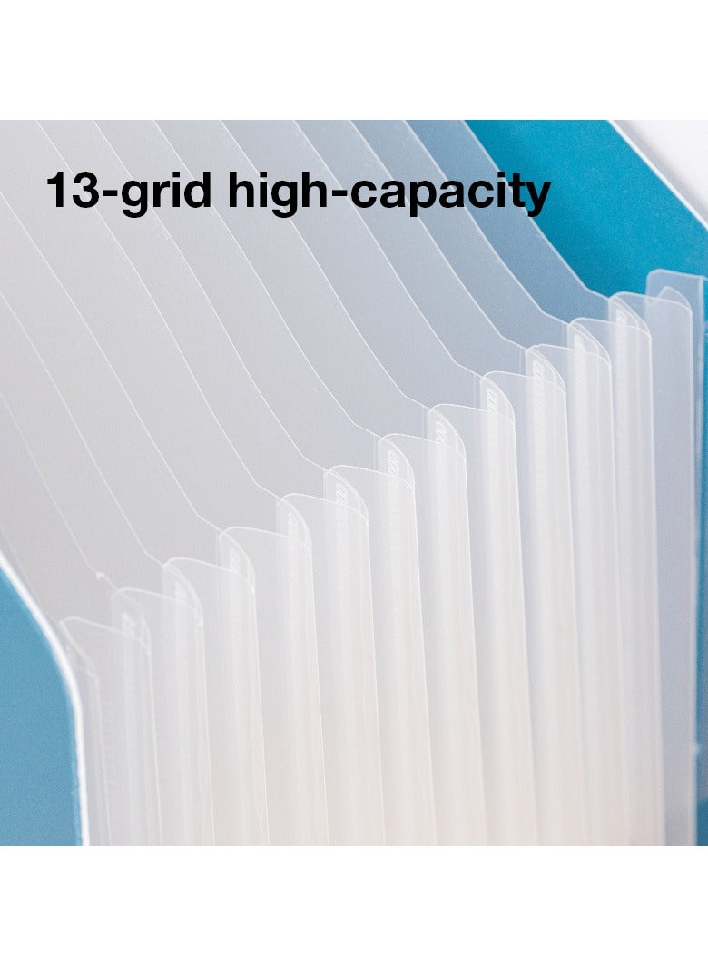 Deli EF605 Expanding File A4 13 Pockets – ideal for document sorting & storage - Image 4