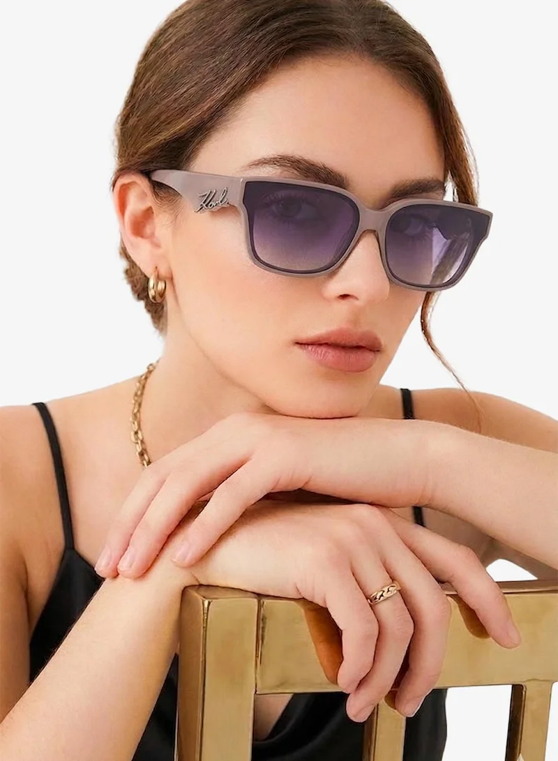 Karl Lagerfeld  Modified Rectangle Sunglasses for Women | Best Price UAE