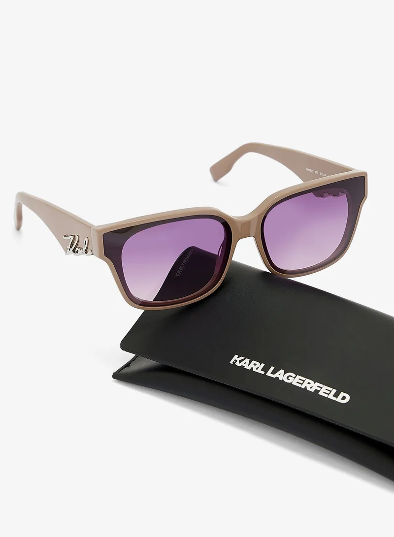 Karl Lagerfeld  Modified Rectangle Sunglasses for Women | Best Price UAE