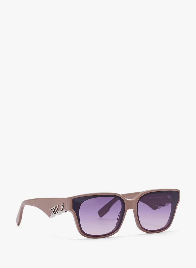 Karl Lagerfeld Modified Rectangle Sunglasses - Image 1