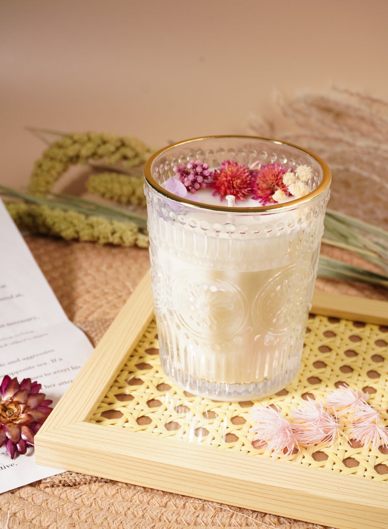 Betaoby Luxury Scented Candles Gifts,Lavandula Scent | Dry Flowers Aromatherapy Candles for Home Scented, Women Gifts, Soy Candle Gift Set for Wife Friends Bath Yoga Mother's Day Birthday,SPA Sleep Festival Wedding Party Gifts - Image 1