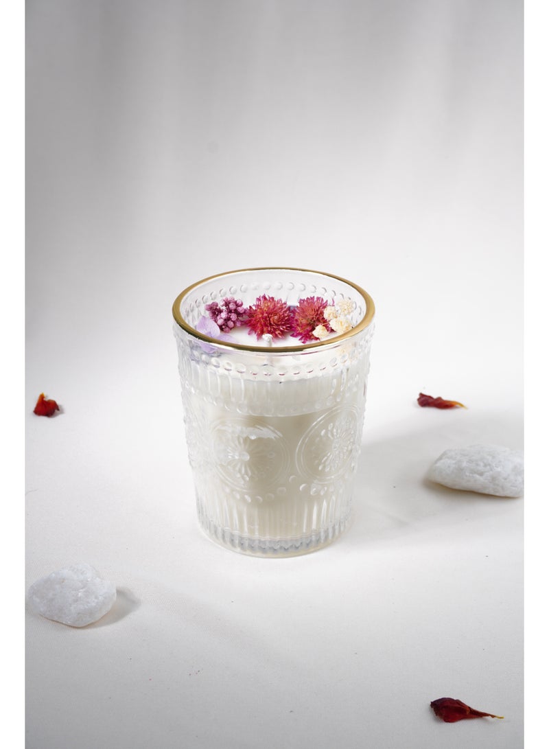 Betaoby Luxury Scented Candles Gifts,Lavandula Scent | Dry Flowers Aromatherapy Candles for Home Scented, Women Gifts, Soy Candle Gift Set for Wife Friends Bath Yoga Mother's Day Birthday,SPA Sleep Festival Wedding Party Gifts - Image 5