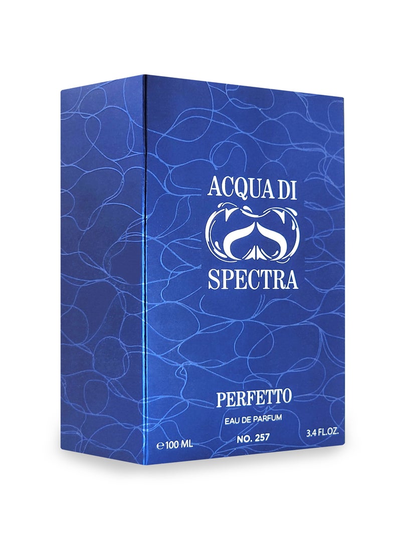 سبكترا 257 عطر أكوا دي بريفيتو أو دو بيرفيوم للرجال - 100مل - Image 3