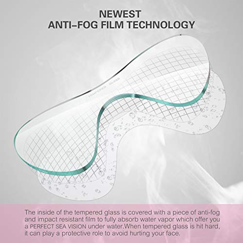Supertrip 2024 Snorkeling Gear for Adults, Anti-Fog Snorkel Set, Tempered Glass Snorkel Mask Adult, Anti-Leak Snorkel Snorkeling Gear, Scuba Diving Mask and Snorkel for Women Men Youth - Image 2