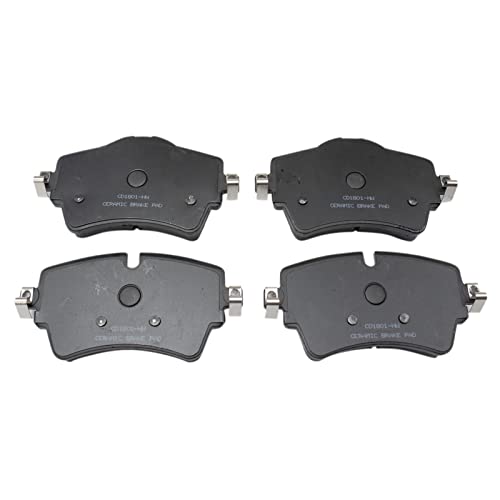 TRQ Front Brake Pads Ceramic Compatible with 2014-2019 Mini Cooper 2016-2019 Cooper Clubman - Image 5