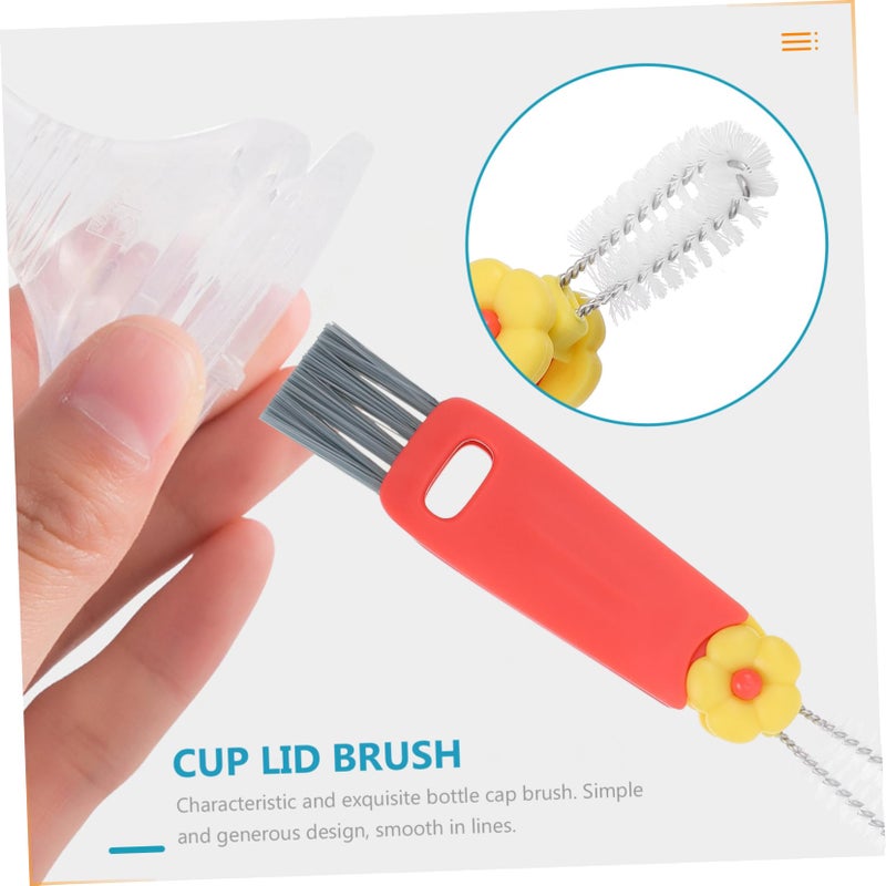 Multipurpose Cleaning Brush For Bottle Caps And Narrow Spaces Portable Kitchen Bathroom Tool - Image 4