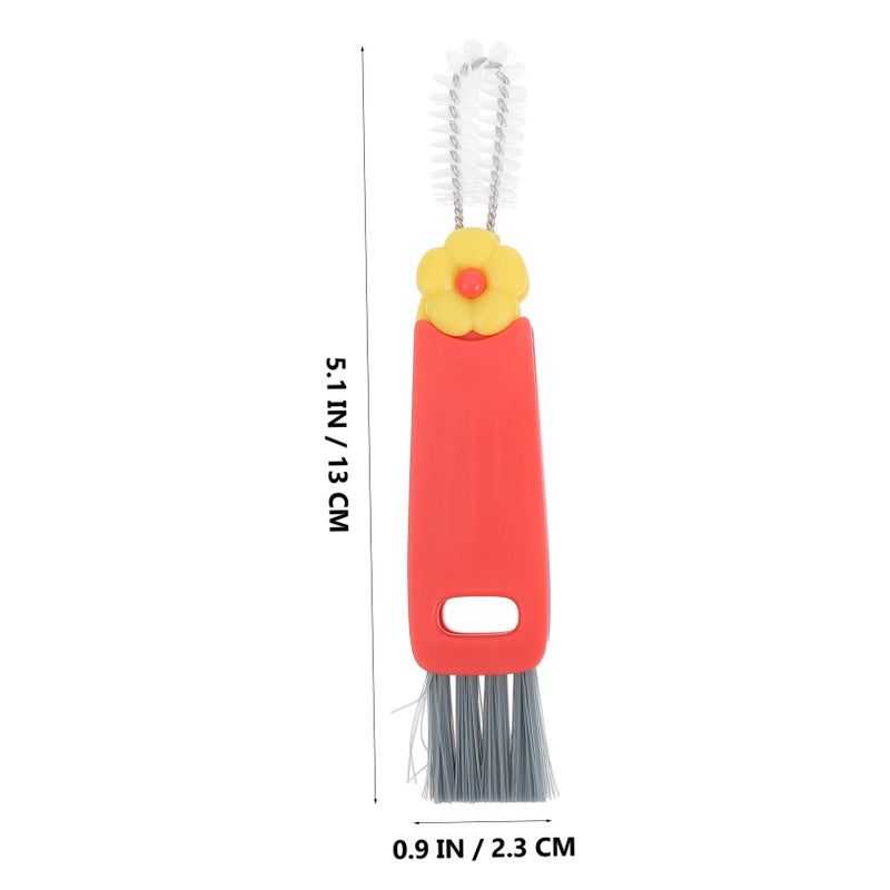 Multipurpose Cleaning Brush For Bottle Caps And Narrow Spaces Portable Kitchen Bathroom Tool - Image 3