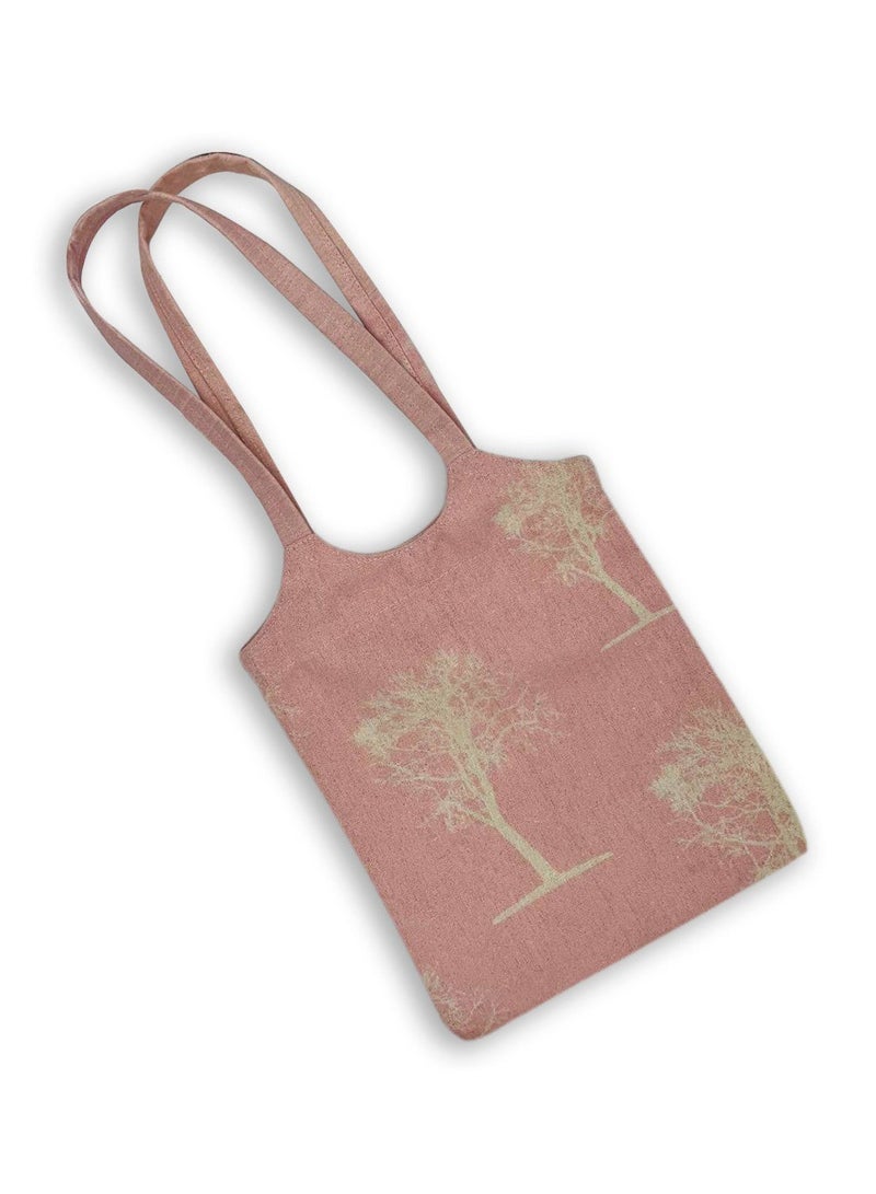 Gharibo Bags Casual Printed Linen Tote Bag  H230012c 
