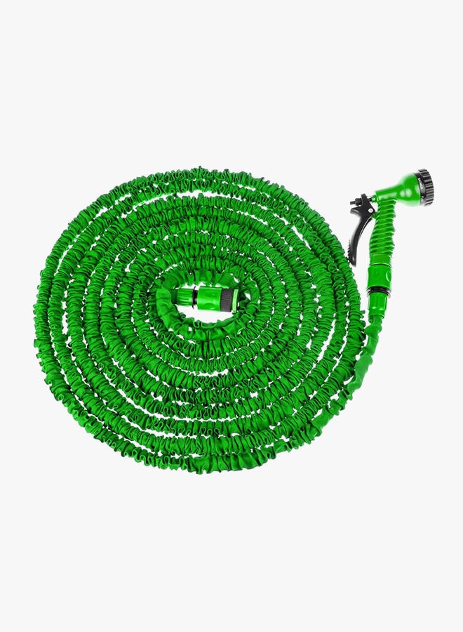 NIBEMINENT Hose Pipe With 7 Speed Spray Gun Green  - Image 2