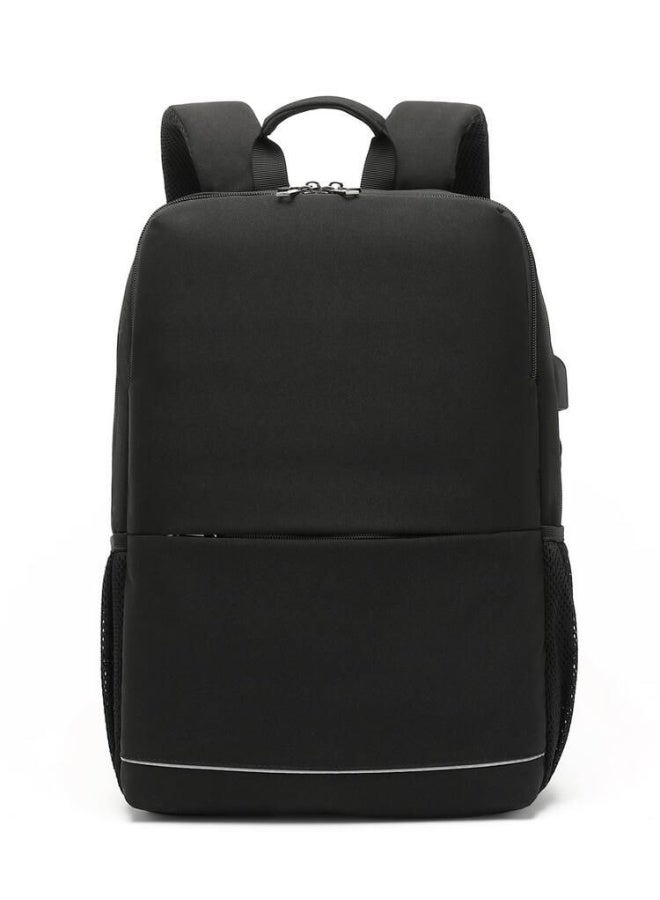 CoolBELL Anti Theft Travel Backpack, Business Laptop Backpack, College Student Book Bag With Usb Charging Port, Black 10008 15inch - Image 1