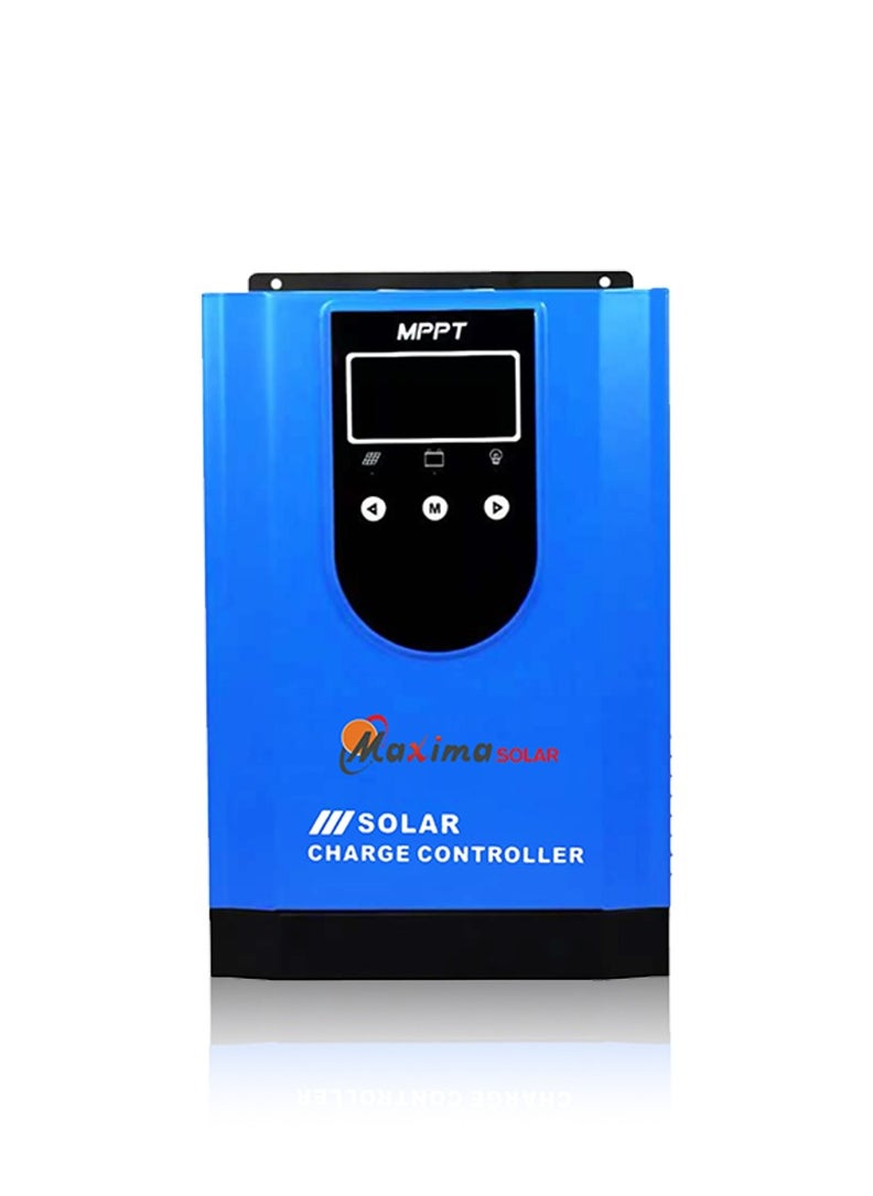 Maxima Solar Maxima 100A MPPT Solar Charge Controller, 12V/24V/48V Auto-Detect, LCD Display, Built-in Current Protection for Efficient Solar Charging. 