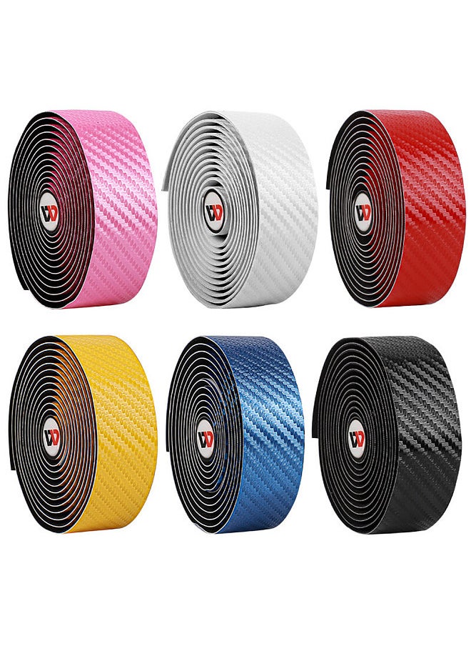 Carbon Fiber Handlear Tape Pattern EVA PU Tape Practical Shock-Proof Toughness Damping Anti-Vibration Bar tape Belt For Road Bike