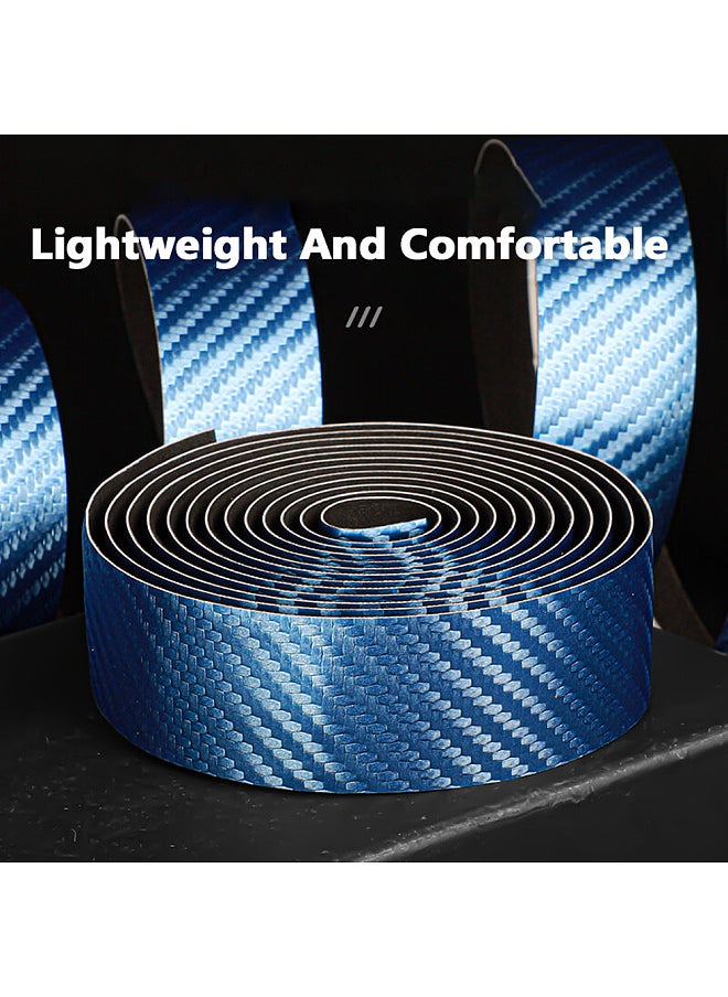 Carbon Fiber Handlear Tape Pattern EVA PU Tape Practical Shock-Proof Toughness Damping Anti-Vibration Bar tape Belt For Road Bike