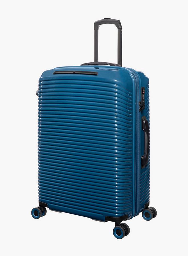 it Textured Hardcase Luggage Trolley With Retractable Handle - Image 1