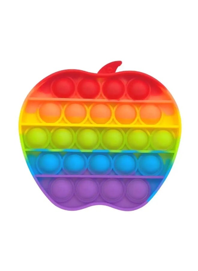 Pop It Fidget Rainbow Apple Shape - CD-06