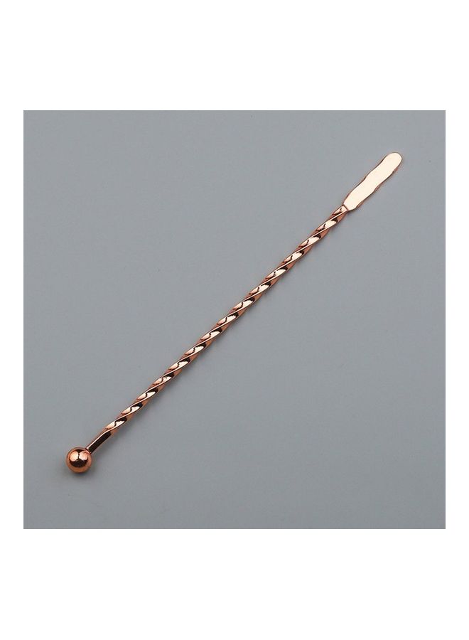 NIBEMINENT Stainless Steel Cocktail Shaker Rose Gold