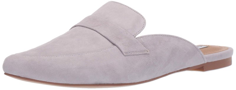 Steve Madden Womens Flavor Mule Grey Suede 95