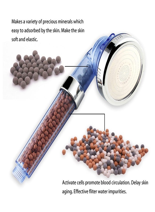 FUTGLOBAL Mineral Beads Stones Balls for Filter Showerhead, Muulaii Bath Filter Bath Stone Waterbeads Showerhead Filter for Purifying Water (Orange Gray White) - Image 3