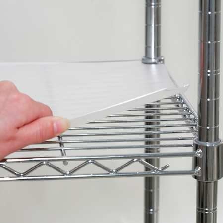 GRAINGER APPROVED Shelf Liner, 60 x 18 in., Clear, PK4 - Image 1
